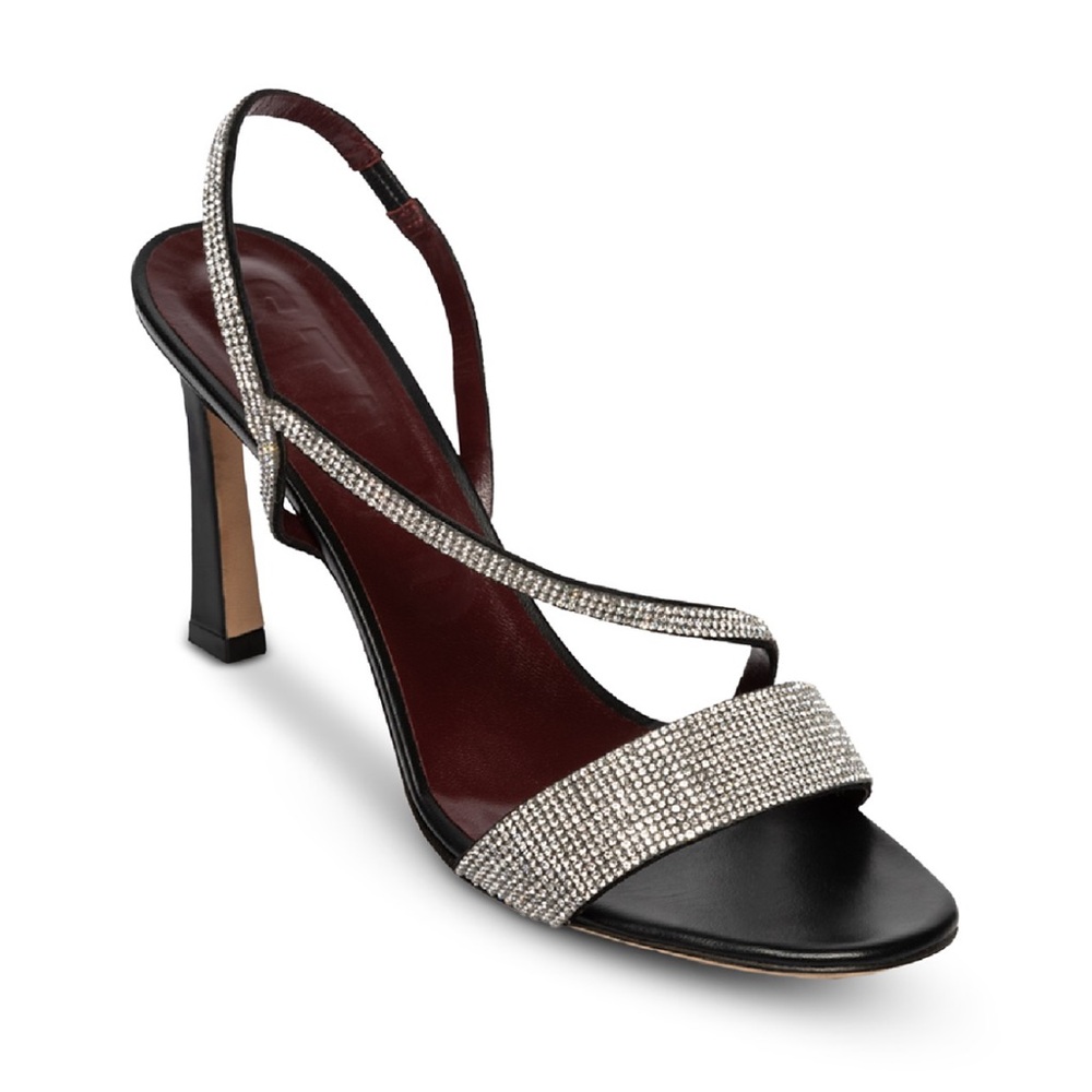 STAUD Women's Nadja Rhinestone High Heel Sandals